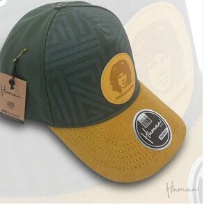Brío Soul Apparel Green and Yellow Cap unisex adjustable SnapBack